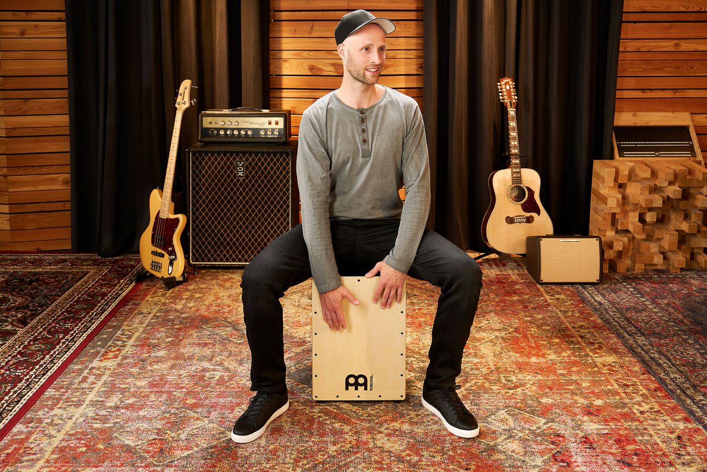 MEINL Percussion Bass Series Bass Cajon - Maple