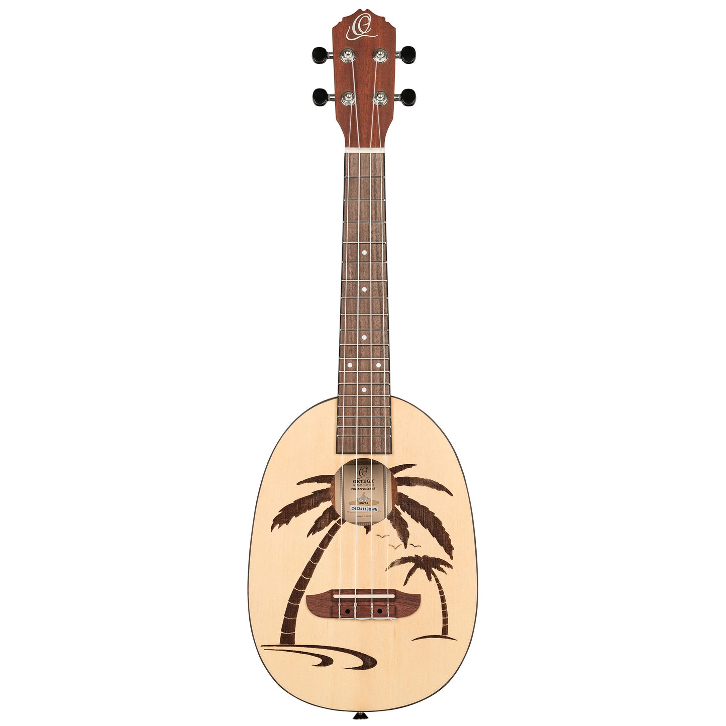 ORTEGA Bonfire Serie Konzert Ukulele 4 String - Fichte/Sapele Natur
