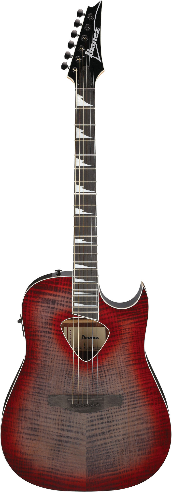 IBANEZ ALT Akustikgitarre 6-String - Red Doom Burst High Gloss