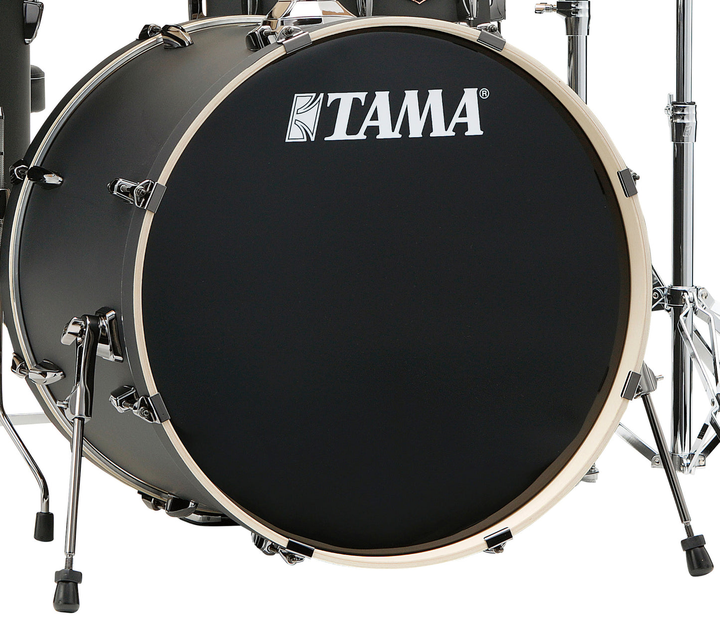 TAMA Imperialstar Bass Drum 22" x 18" - Blacked Out Black/Black Nickel HW