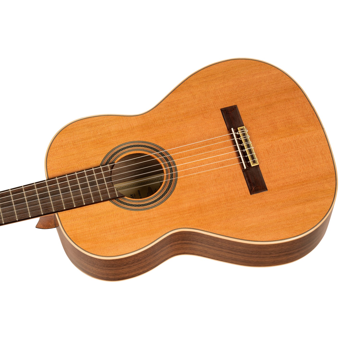 ORTEGA Traditional Series 4/4 Konzertgitarre 6-String, linkshänder + Pro Gigbag