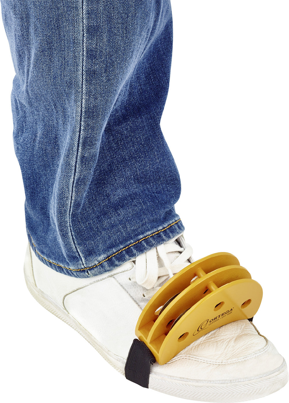 ORTEGA Foot Percussion Guitarist Foot Tambourine - Orange