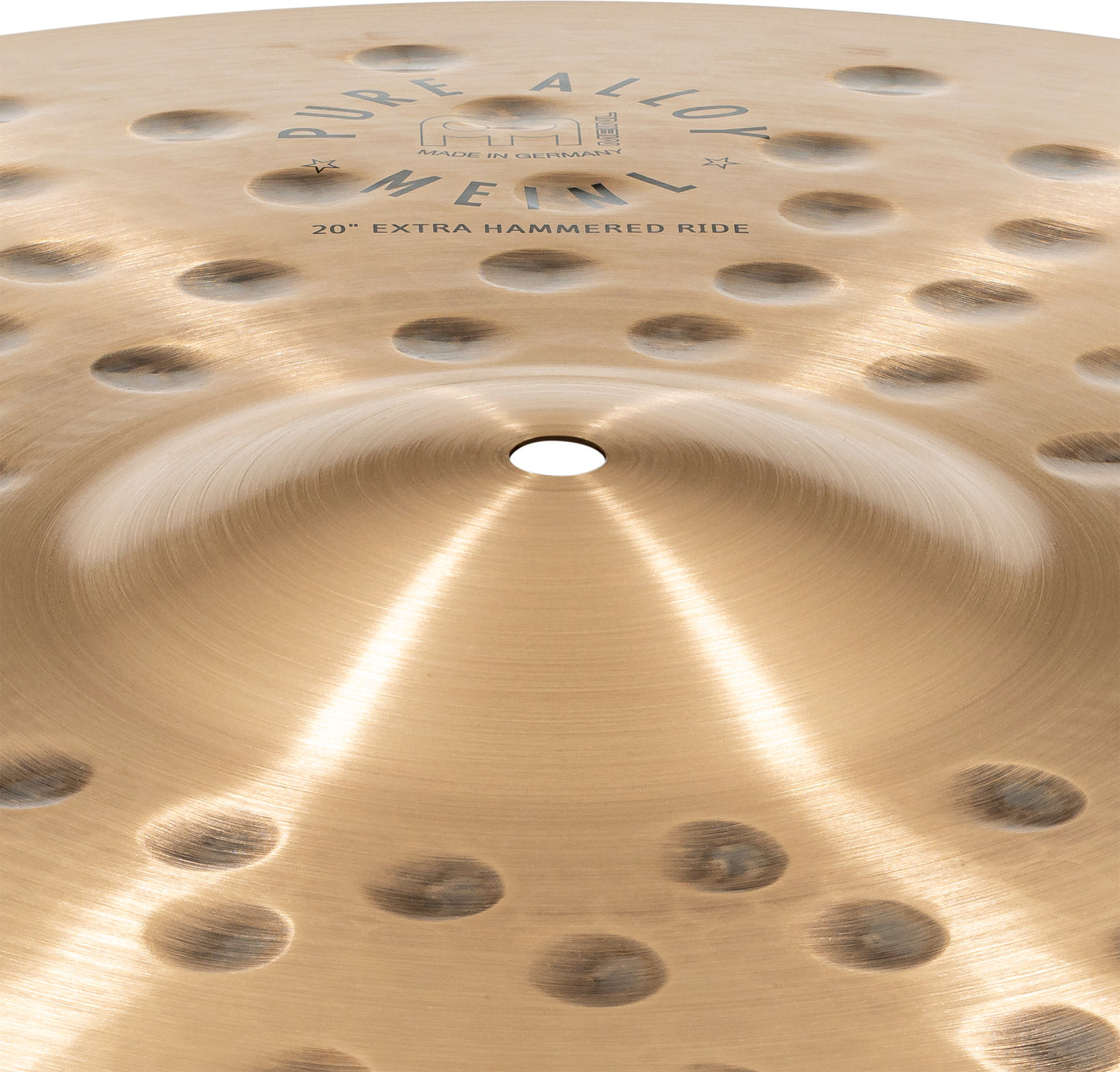 MEINL Cymbals Pure Alloy Extra Hammered Ride - 20"