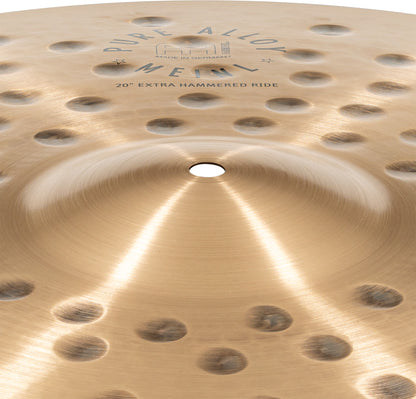 MEINL Cymbals Pure Alloy Extra Hammered Ride - 20"