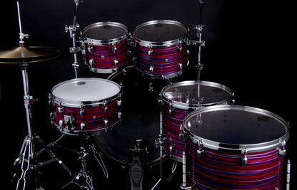 TAMA Starclassic Walnut/Birch Lacquer Shell Kit 5 pcs - Lacquer Phantasm Oyster/Chrome HW