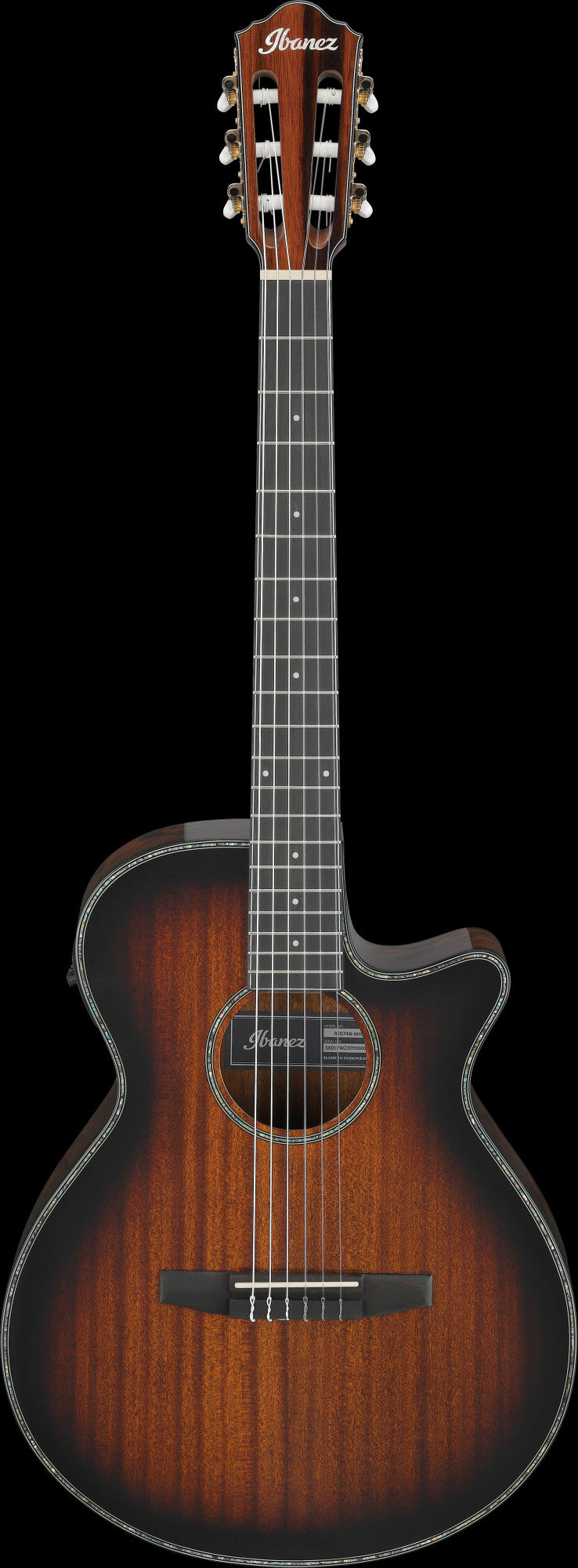 IBANEZ AEG Konzertgitarre 6-String - Mahogany Sunburst High Gloss