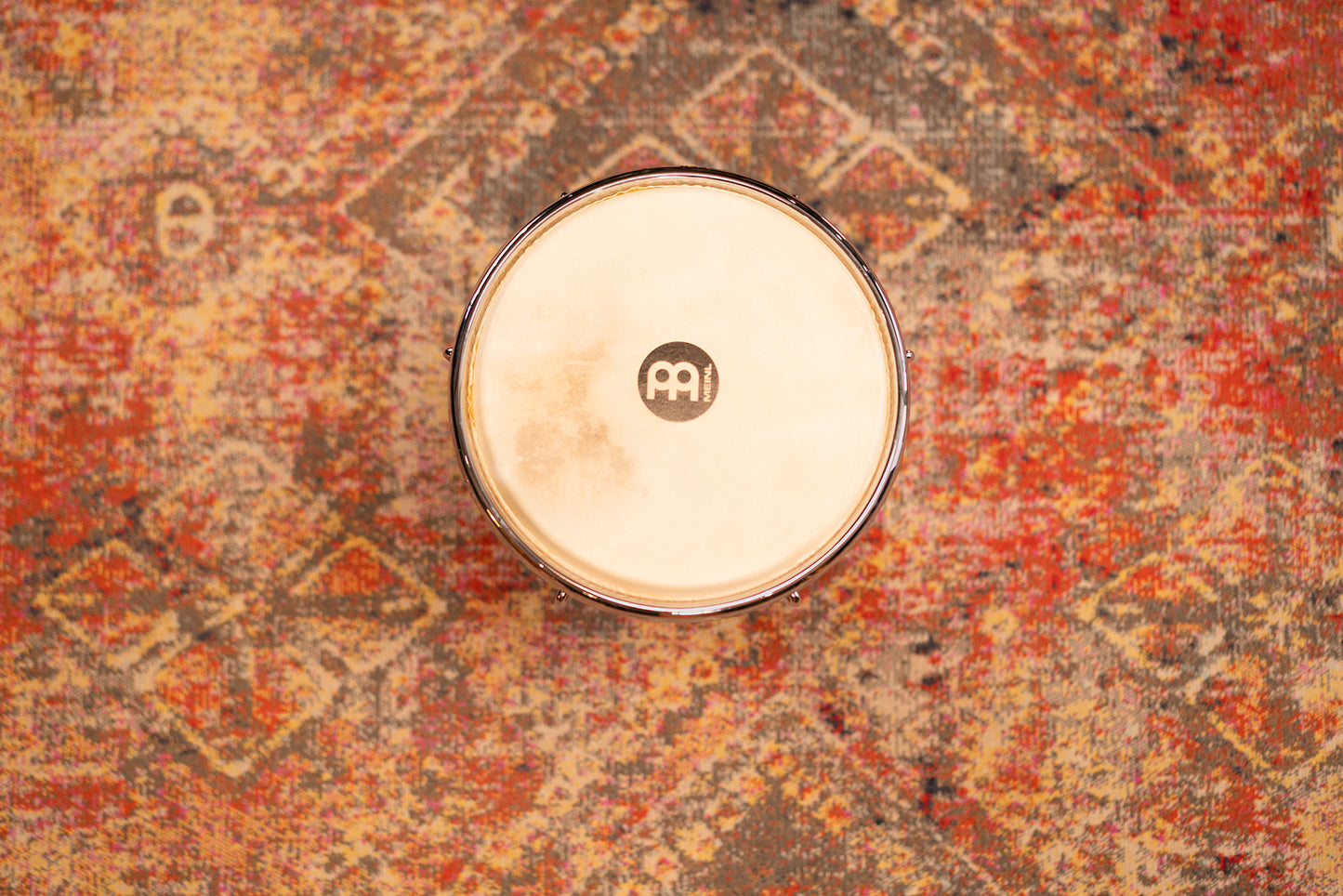 MEINL Percussion Floatune Series Djembe 12" - Zebra Finished Ash Matte