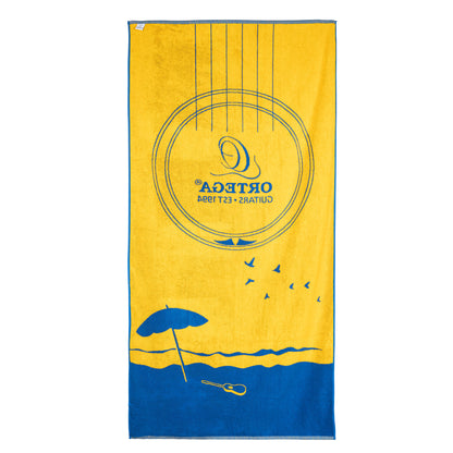 ORTEGA Beach Towel "Fun & Signet" - 182 cm x 92 cm