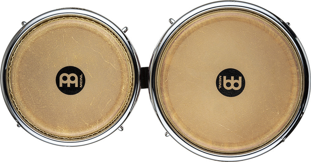 MEINL Percussion Professional Series Wood Bongo 7" Macho & 8 1/2" Hembra - Cherry Red
