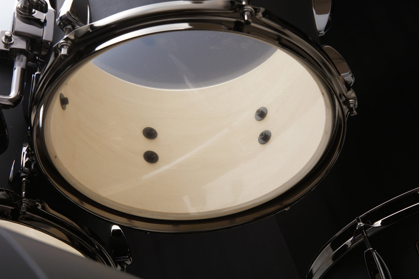 TAMA Imperialstar Rack Tom 12" x 8" - Blacked Out Black/Black Nickel HW