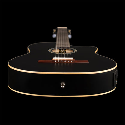 ORTEGA Family Series 4/4 Classical Slim Neck Guitar 6 String - Spruce / Mahogany Satin Black + Gig Bag