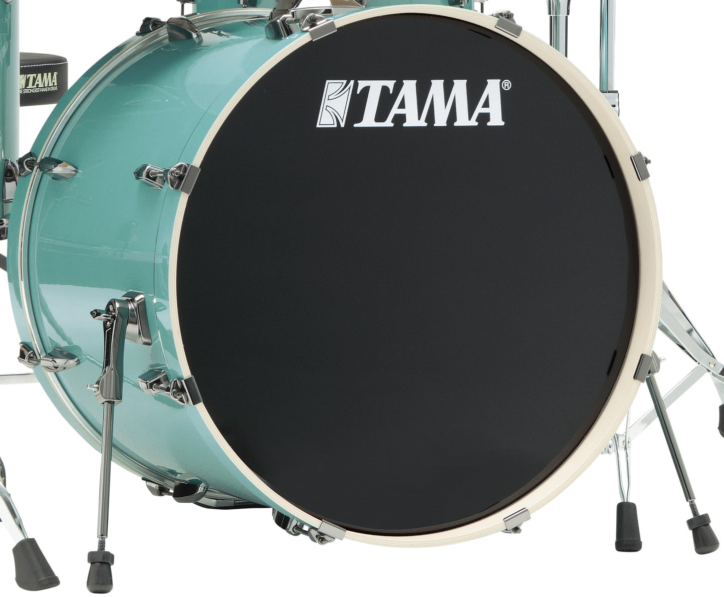 TAMA Imperialstar Bass Drum 22" x 18" - Sky Blue Mist/Black Nickel HW