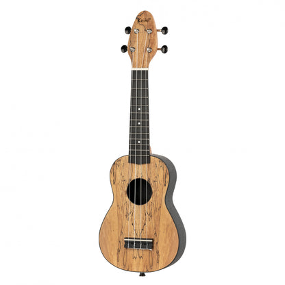 KEIKI K3 Series Ukulele Set "spalted maple" - inkl. Gymbag/H-Tuner/5 Picks/Gurt