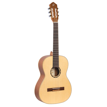 ORTEGA Family Series 7/8 Classical Guitar 6 String Lefty - Mahogany Natural + Gigbag