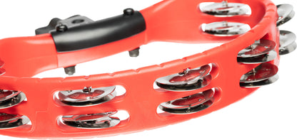 MEINL Percussion Headliner® Series Mountable Molded ABS Tambourine - Red