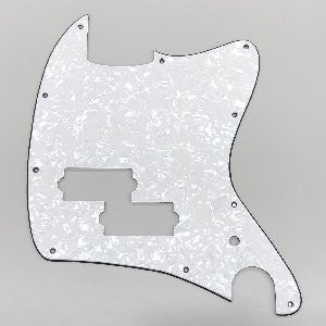 IBANEZ Pickguard for TMB100P-MGR Talman Bass - white pearloid / black / white 3 ply