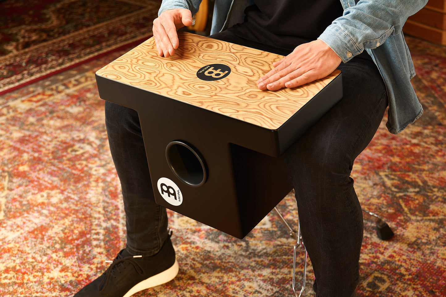 MEINL Percussion Slaptop Series Slaptop Cajon - Makah Burl