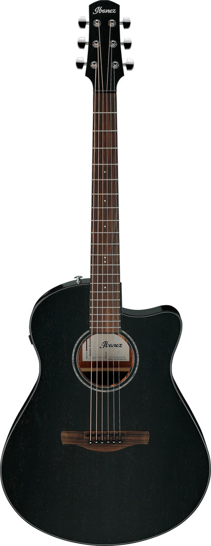 IBANEZ Advanced Acoustic AAM Akustikgitarre 6-String - Rustic Black High Gloss