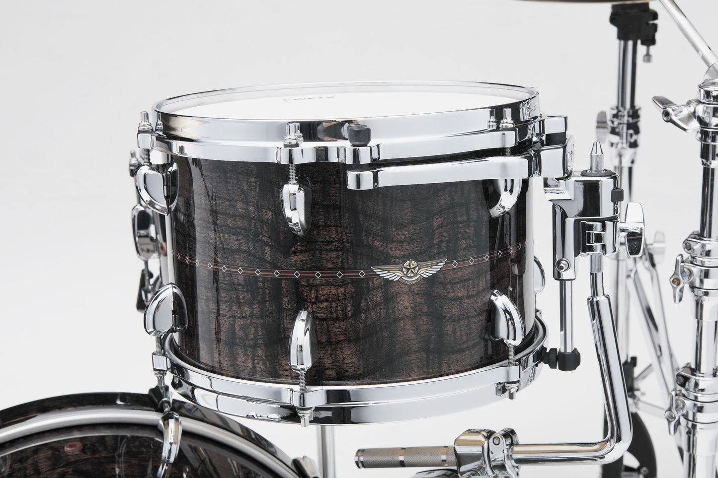 TAMA STAR Maple Shell Kit 3 pcs - Charcoal Brown Paraiso/Chrome HW