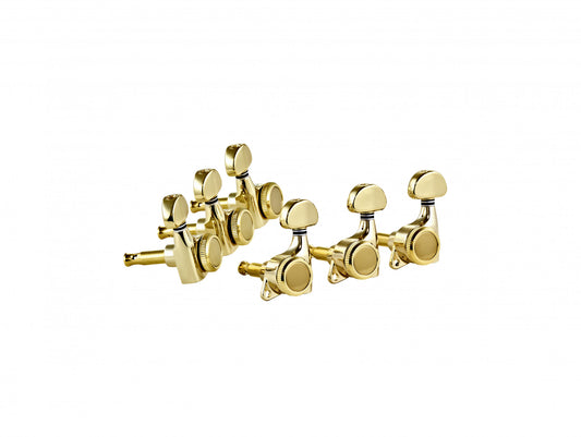 ORTEGA 3+3 Guitar Locking Tuning Machines - Gold