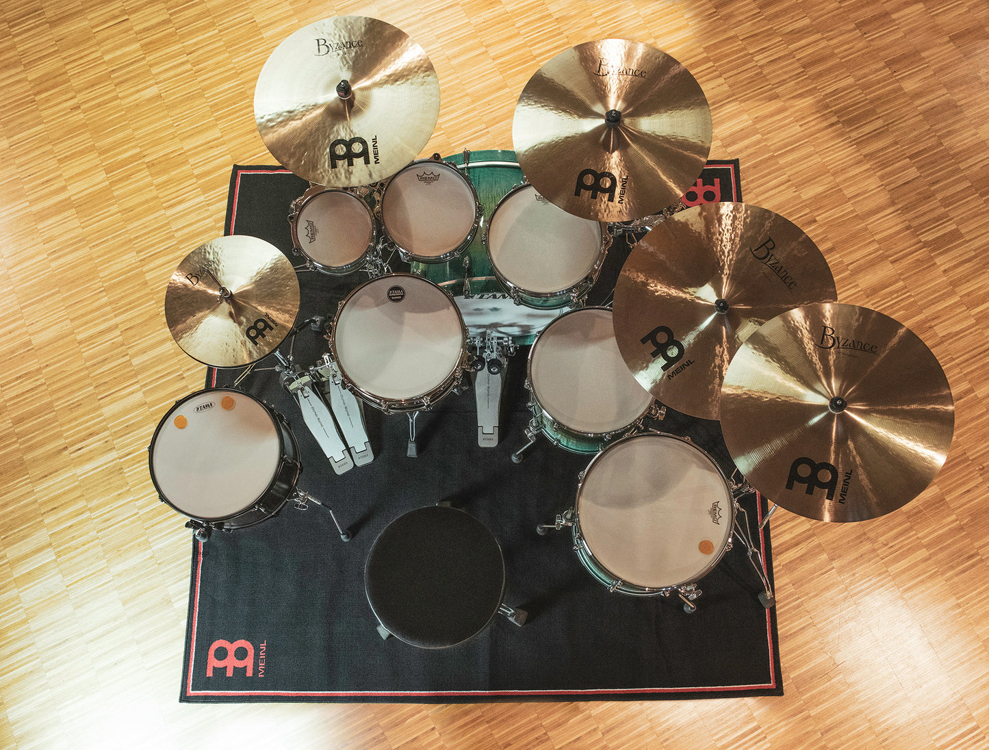 MEINL Cymbals Drum Rug - 200 x 200 cm