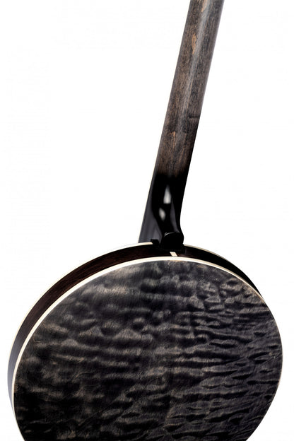 ORTEGA Falcon Series Banjo 5 String - Maple Charcoal + Bag