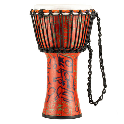 MEINL Percussion Travel Series African Djembe 8" - Pharaoh's Script