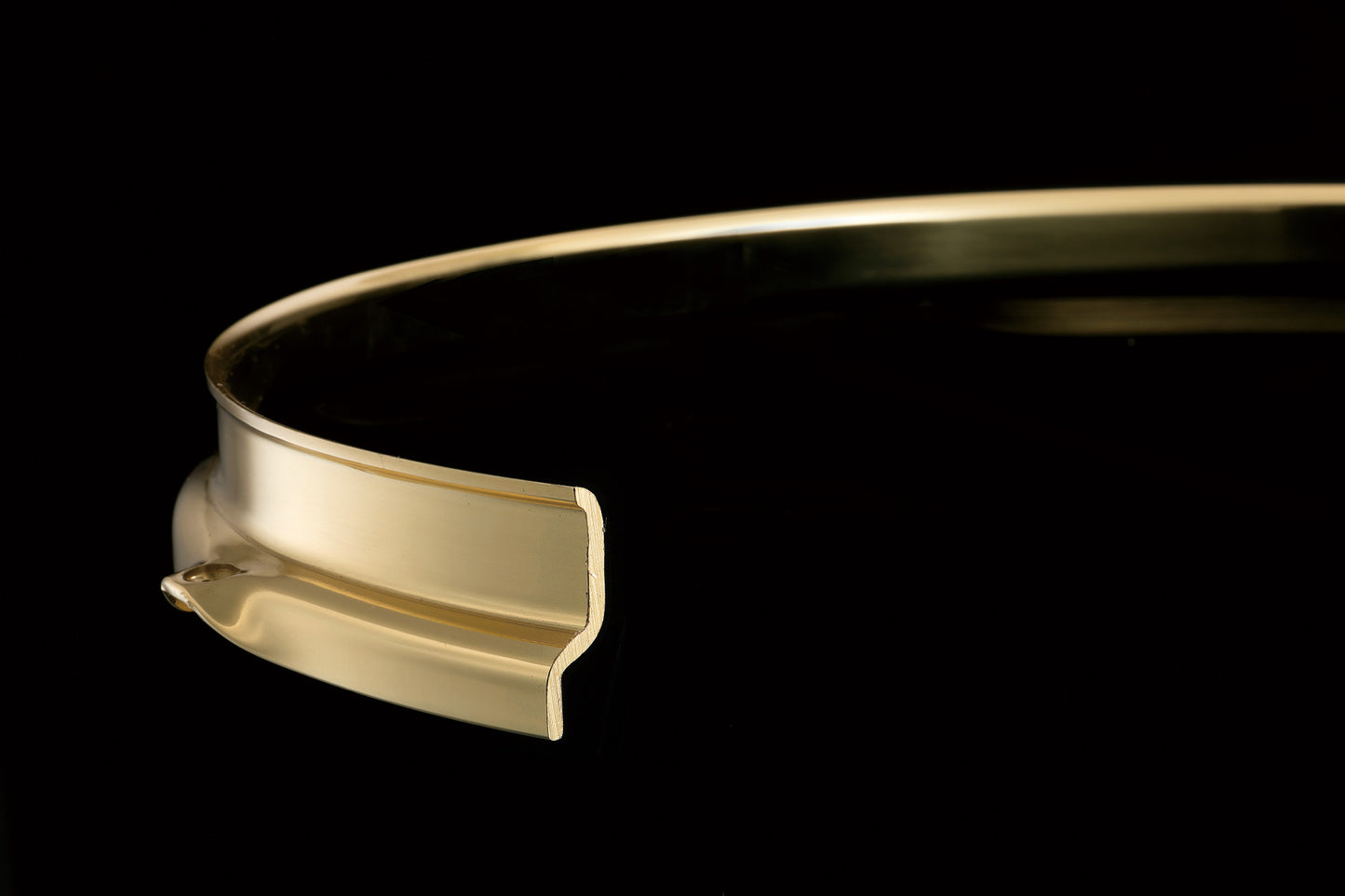 TAMA Customized Brass Mighty Hoop 14" 8-Loch - Snare Side
