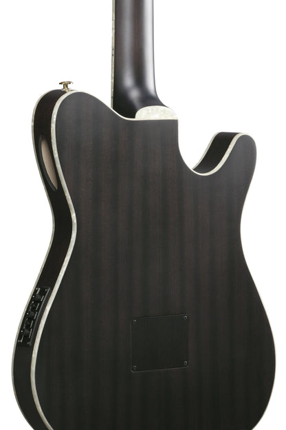 IBANEZ Tim Henson Signature Nylon String Guitar 6-String Lefty - Transparent Black Flat