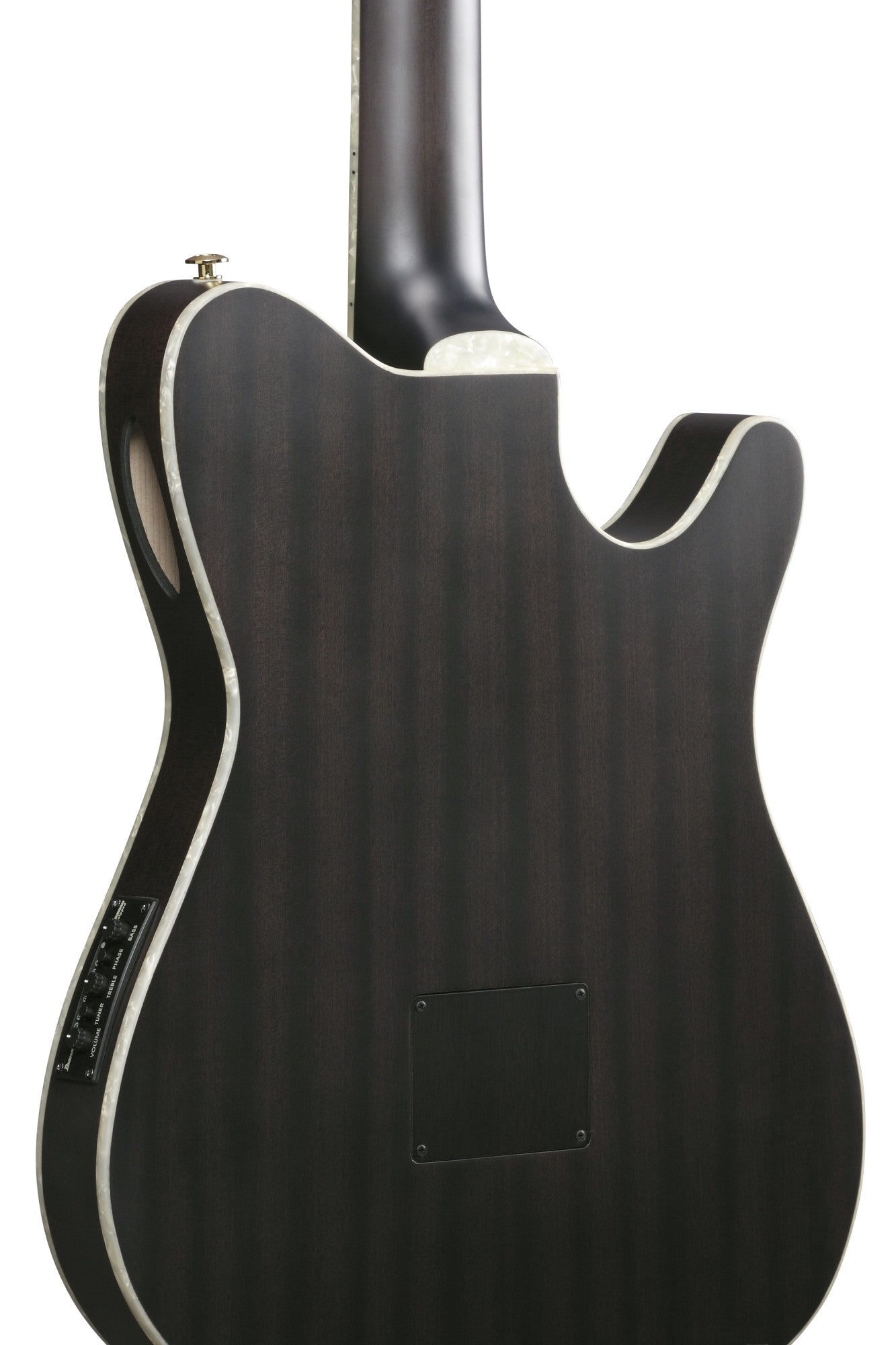 IBANEZ Tim Henson Signature Nylon String Guitar 6-String Lefty - Transparent Black Flat