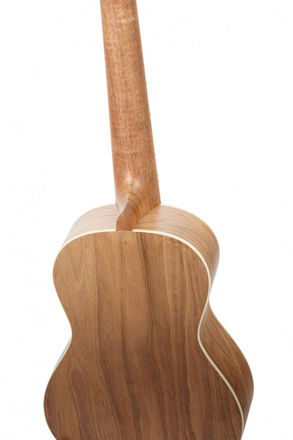 ORTEGA Element Serie Konzert Ukulele 4 String - Spruce / Catalpa Metallic Red + Bag