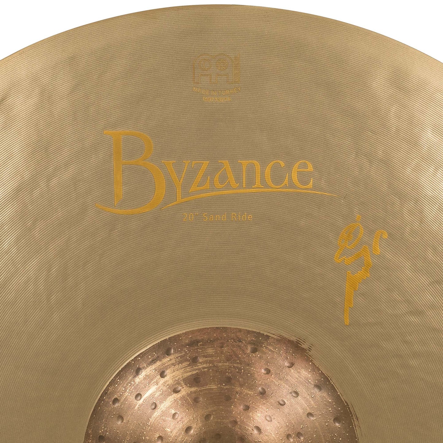 MEINL Cymbals Byzance Vintage Benny Greb Signature Sand Beckenset - 14" Sand Hat/18" Sand Thin Crash/20" Sand Ride