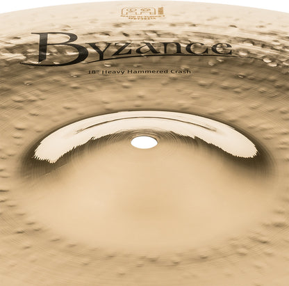 MEINL Cymbals Byzance Brilliant Heavy Hammered Crash - 18"