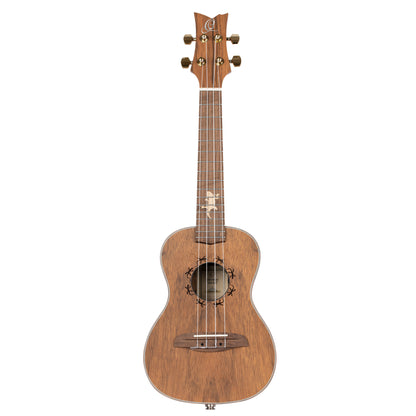 ORTEGA Lizard Serie Konzert Ukulele 4 String Lefty - Paldao Natural + Bag