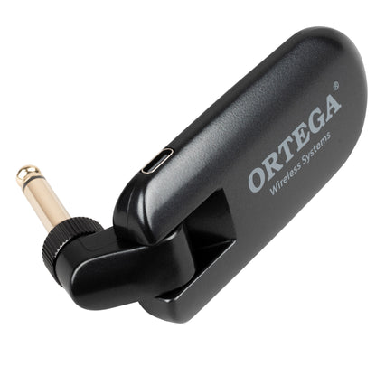 ORTEGA Kabelloses Schallloch-Tonabnehmersystem für klassische Gitarren - 86 mm Durchmesser