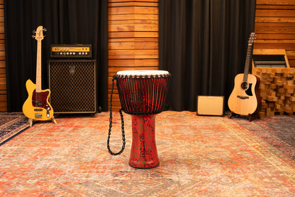 MEINL Percussion Travel Series African Djembe 14" - Pharaoh's Script