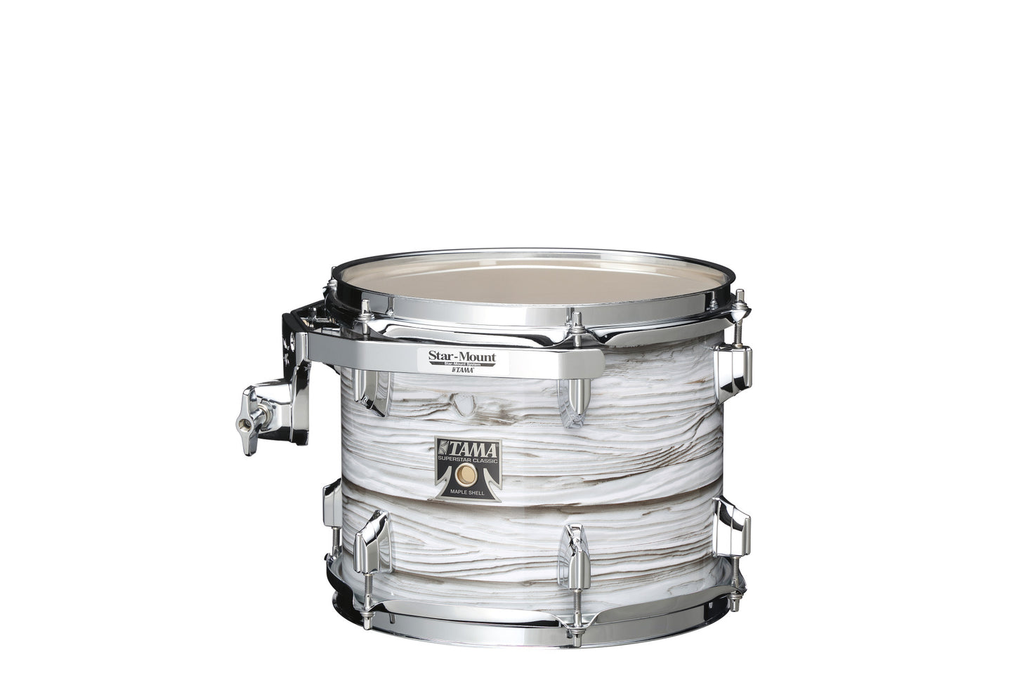 TAMA Superstar Classic Rack Tom 8" x 6" - Ice Ash Wrap/Chrom HW