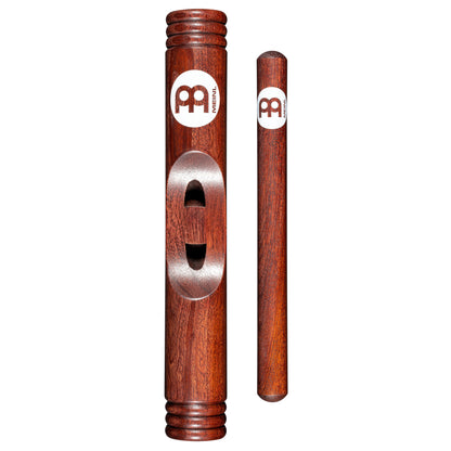 MEINL Percussion Wood Claves African - Hollowed Out Select Hardwood