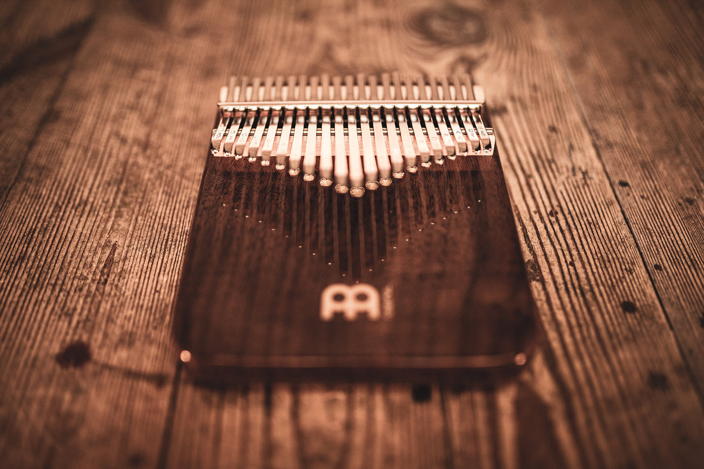 Meinl Sonic Energy Solid Kalimba, 21 Töne, schwarze Walnuss
