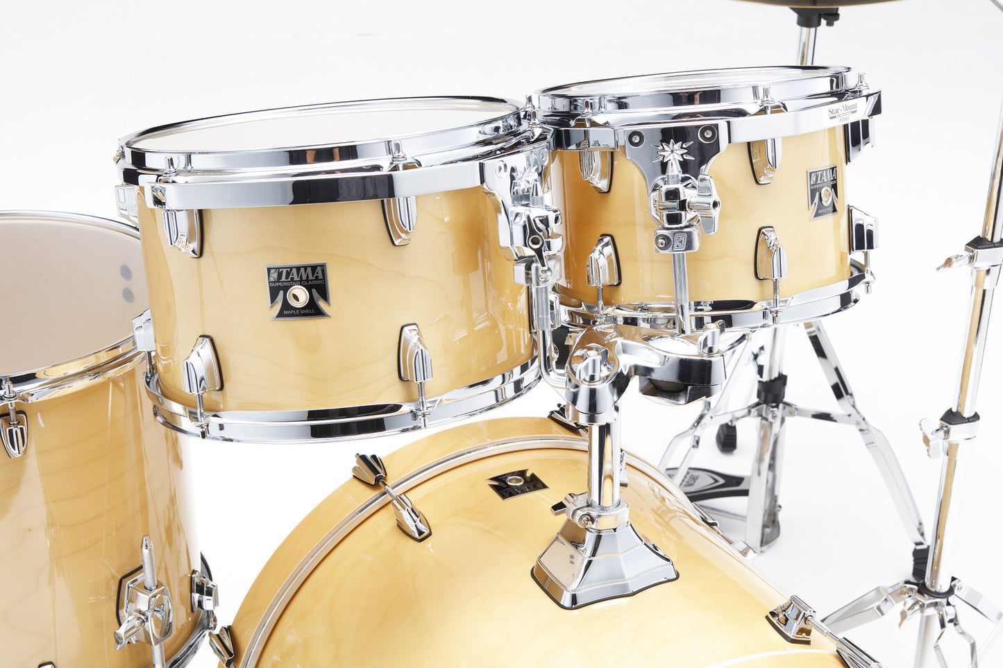 TAMA Superstar Classic Drum Set 5 teilig - Gloss Natural Blonde/Chrom HW