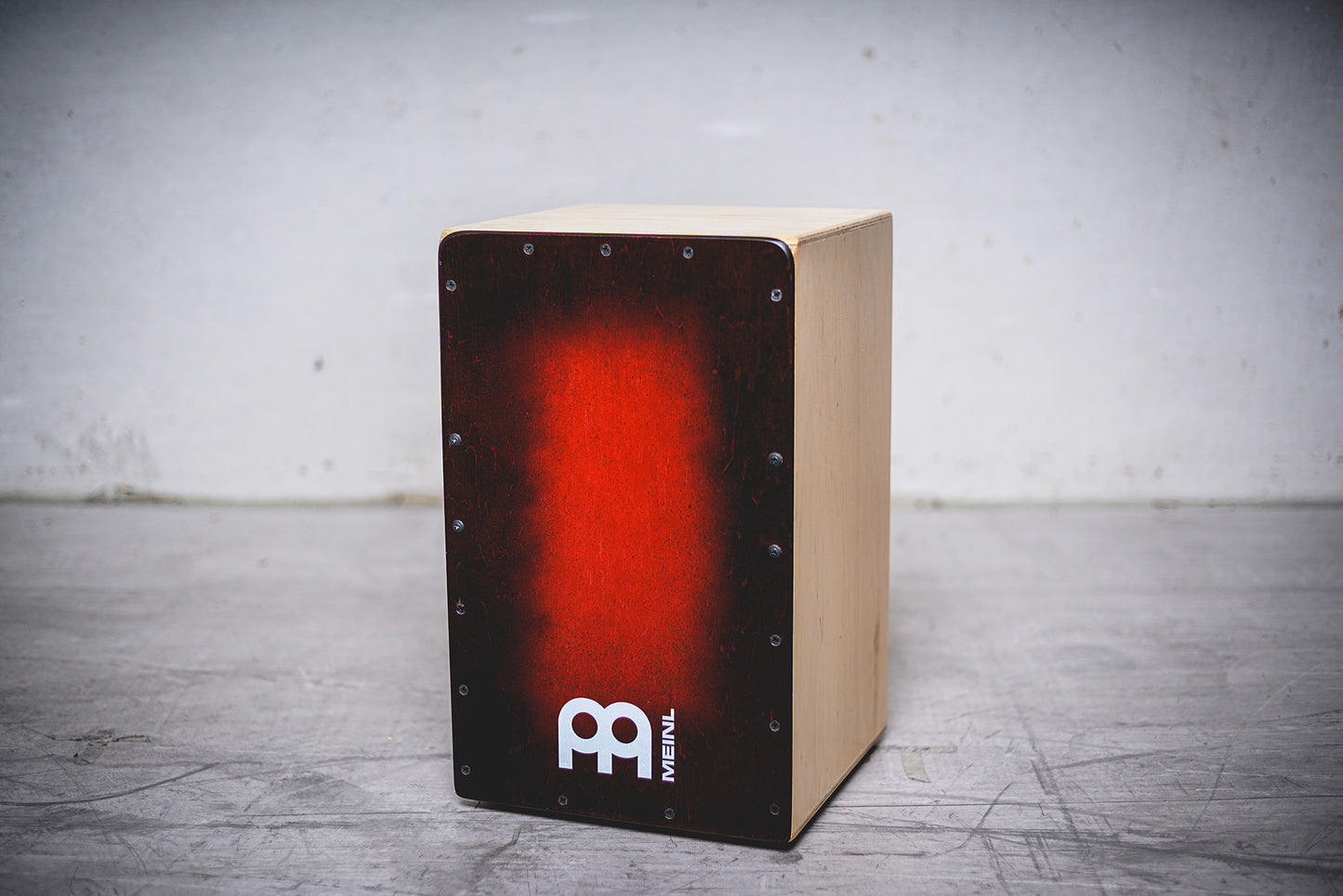 MEINL Percussion Snarecraft Series Snare Cajon 100 Special Edition - Red Burst