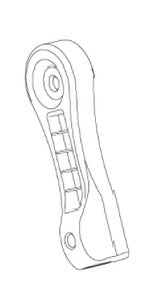 TAMA Mounting Bassdrumlegs Spur Bracket Only
