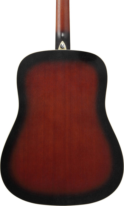 IBANEZ Jampack Acoustic Guitar Set 6-String - Open Pore Vintage Sunburst + Gig Bag, Strap, Tuner & Picks