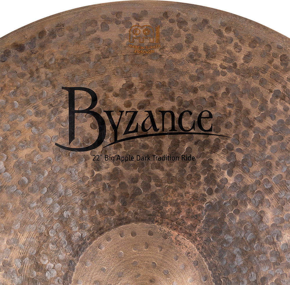 MEINL Cymbals Byzance Dark Big Apple Tradition Ride - 22"