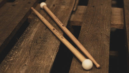MEINL Stick & Brush Switch Stick 5A Hybrid Wood Tip Drumstick - Mallet Combo