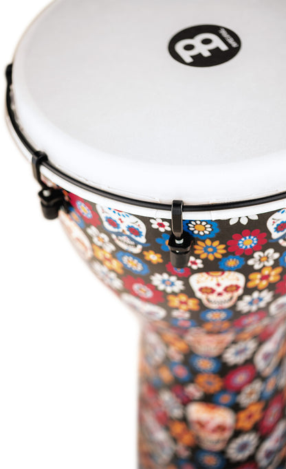 MEINL Percussion Alpine Series Djembe, Synthetic Head, Day Of The Dead - 12"