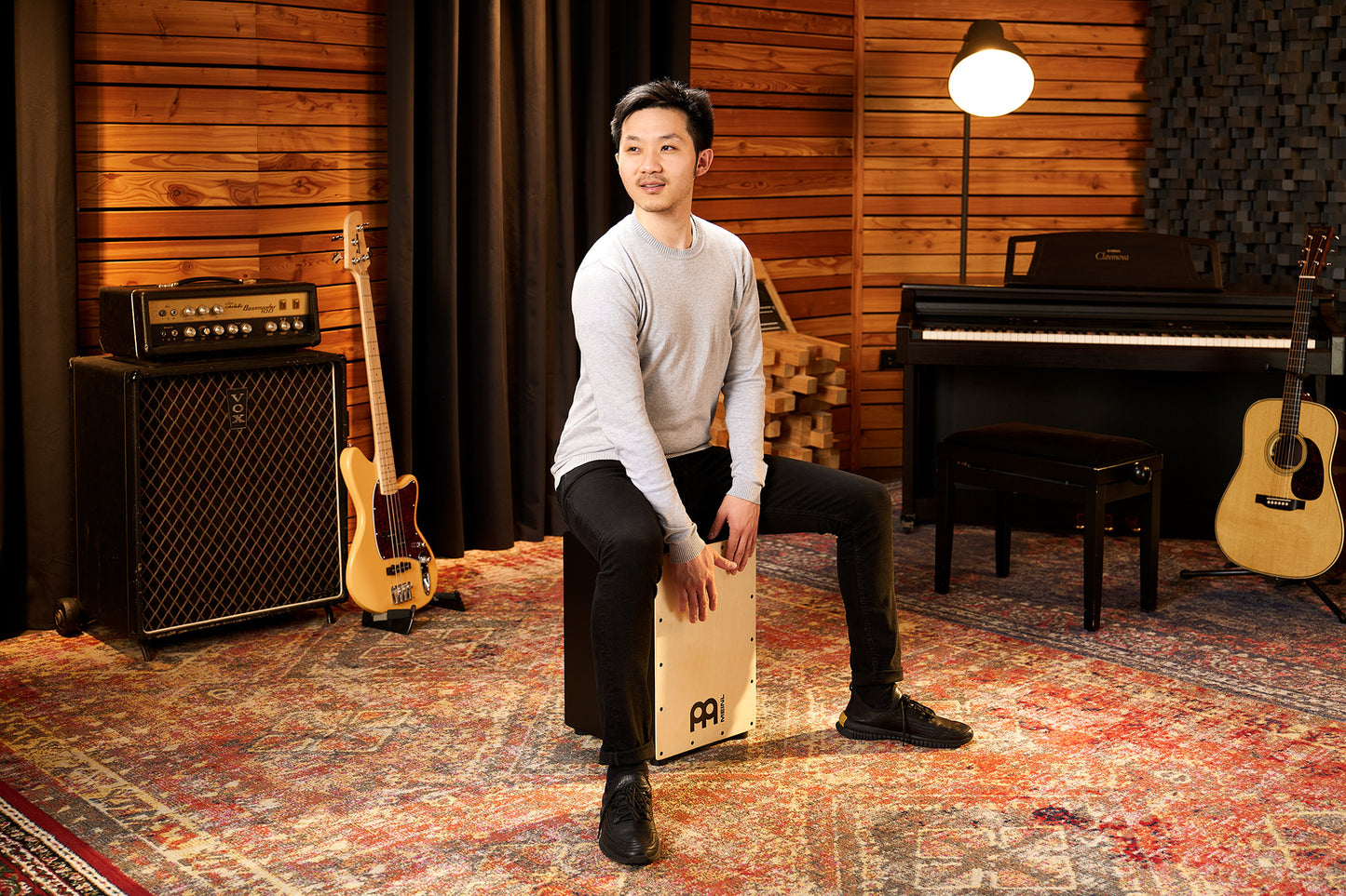 MEINL Percussion Headliner® Series Snare Cajon - Maple