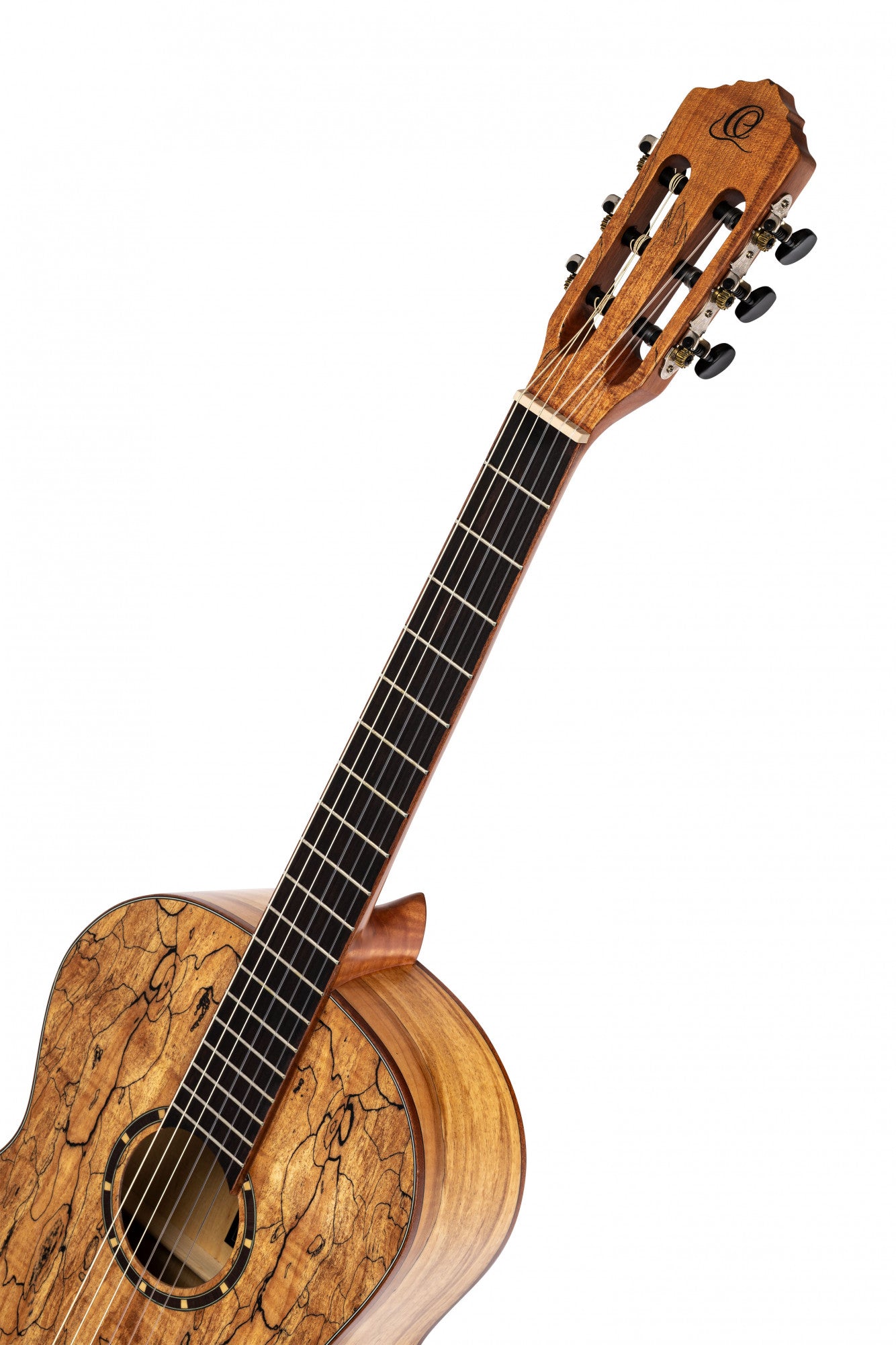 ORTEGA The Private Room 4/4 Konzertgitarre 6-String - Spalted Maple Natur + Gigbag