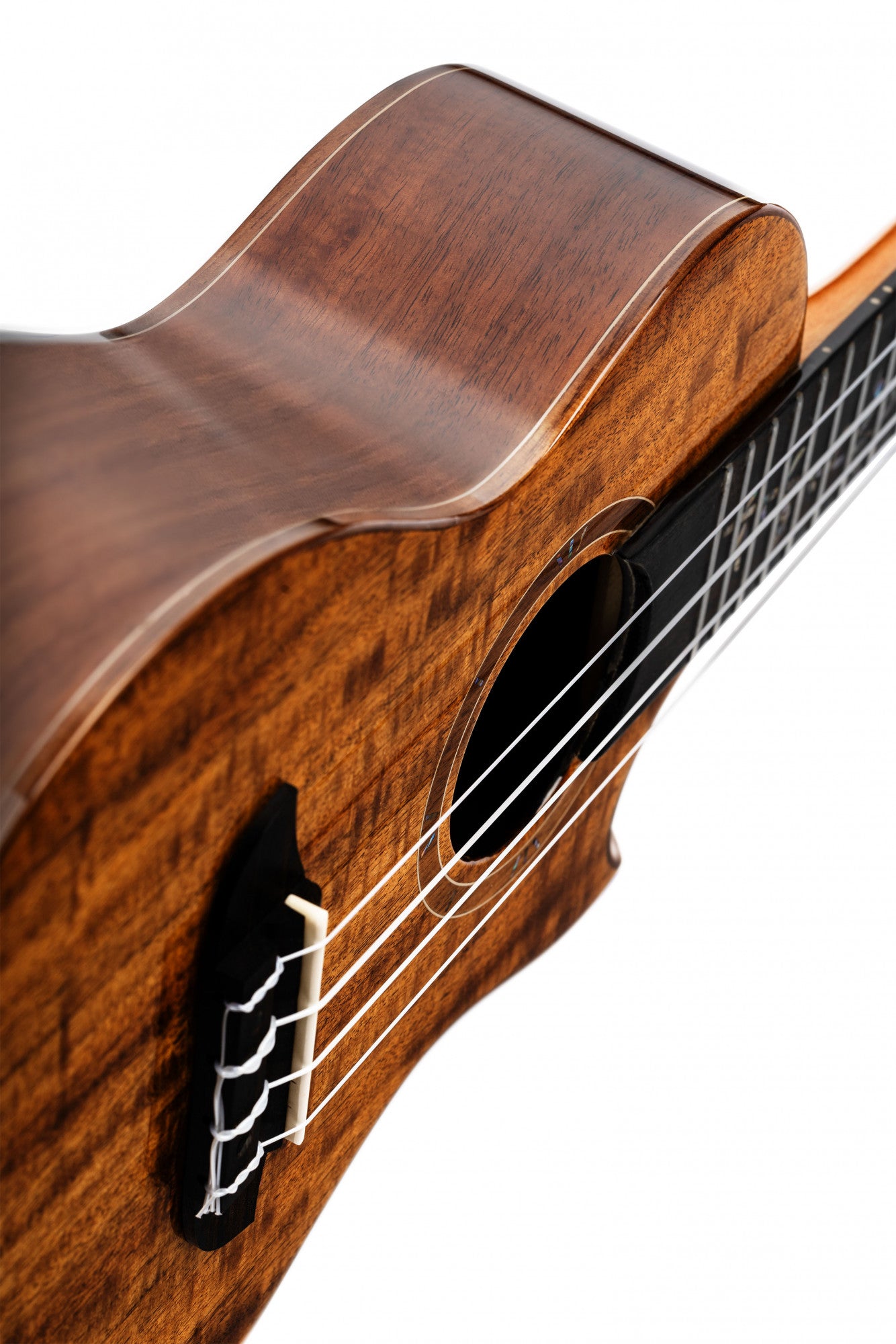 ORTEGA Elite Series Concert Ukulele 4 String - Solid Acacia Natural + Bag