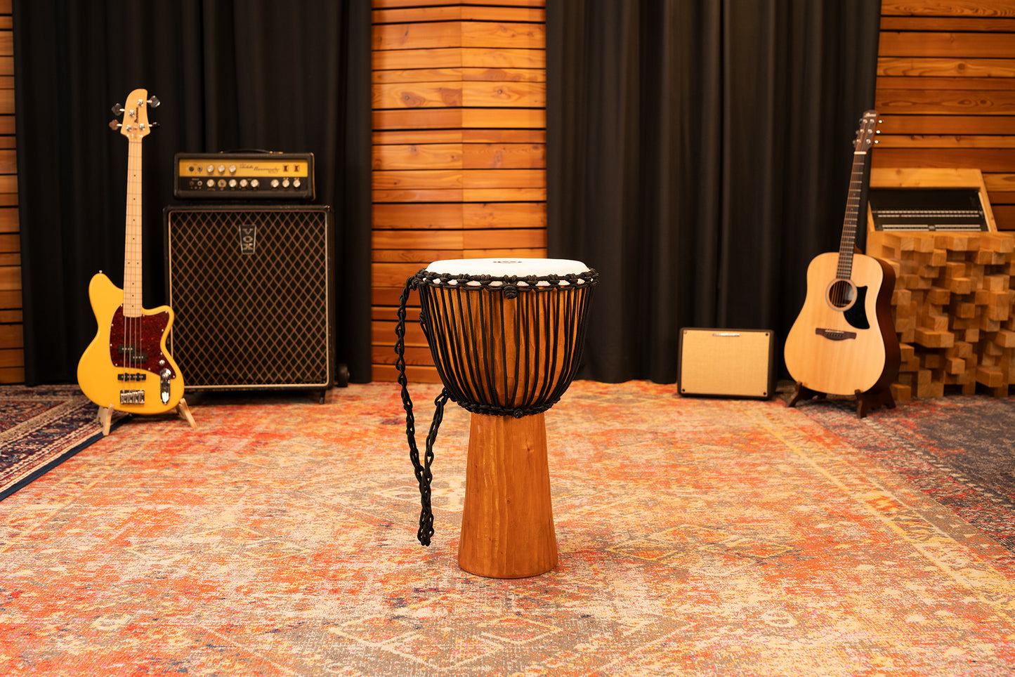 MEINL Percussion Headliner Rope Tuned Nile Series Djembe - 13"